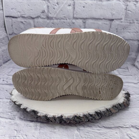 Asics Tiger Runner 1202311 Shoes Sneakers Womens Size 9 White Rose Gold - Picture 11 of 11